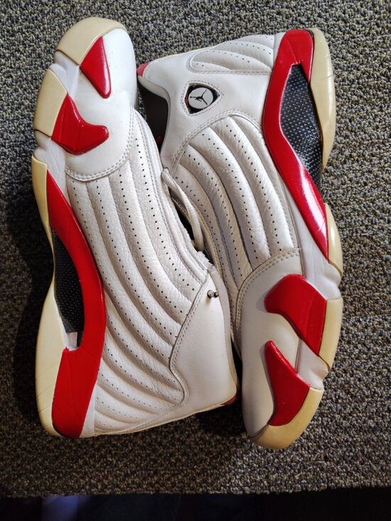 Size 12 - Air Jordan 14 Retro 2012 Candy, Cane Box Not Included main image 8